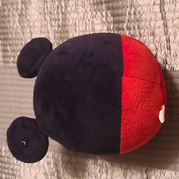 DISNEY MICKEY MOUSE PLUSH 5" TY BEANIE BABIES BALLZ STUFFED ANIMAL TOY - Picture 2 of 2